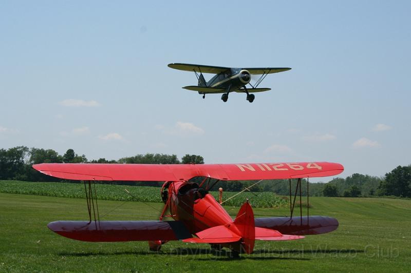 2006 Flyin 07.JPG - 1930 Waco RNF NC11265 & 1936 YKC NC16203